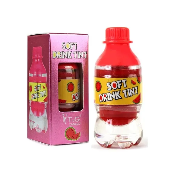 Batom Lip Gloss Soft Drink Melancia T&G