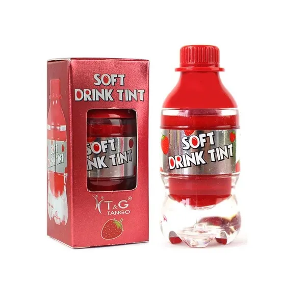 Batom Lip Gloss Soft Drink Morango T&G