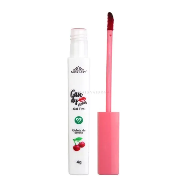 Gel Tint Candy Cream Vegano Miss Lary Geléia de Cereja
