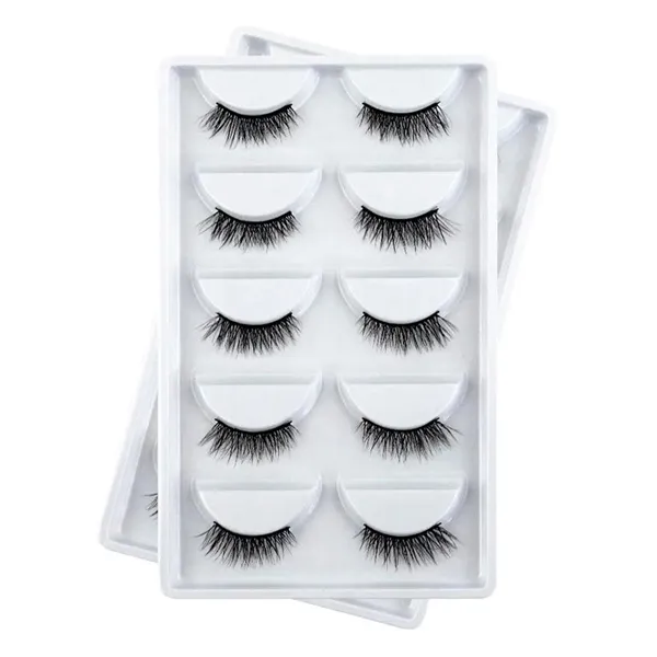 Caixa c/ 05 Pares de Cílios Postiços Cantoneira ML233