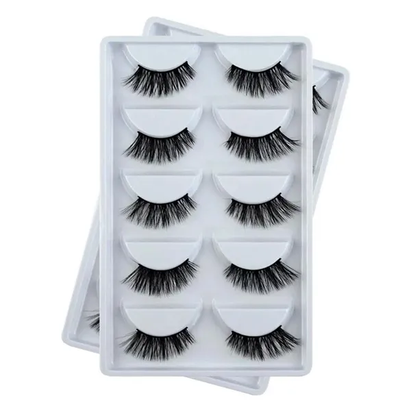 Caixa c/ 05 Pares de Cílios Postiços Cantoneira ML230