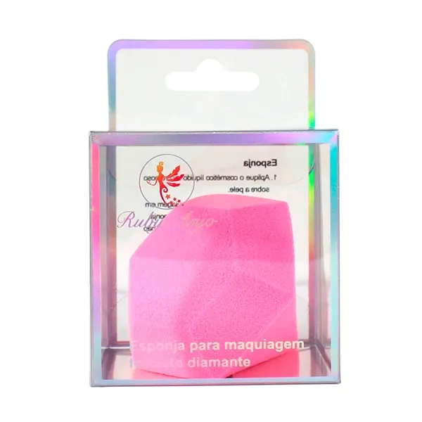 Esponja para Maquiagem Formato Diamante Ruby Anjo