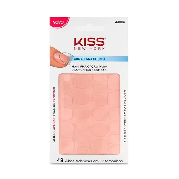 Aba Adesiva para Unhas Postiças Kiss New York