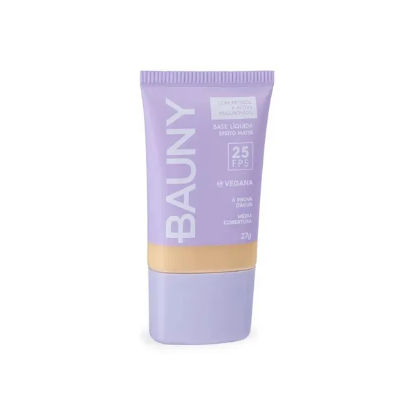 Base Matte Retinol com FPS 25 Bauny 27g