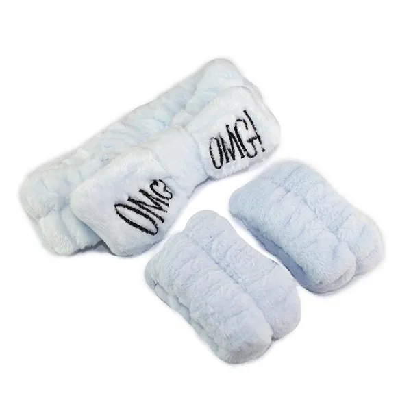 Faixa de Cabelo e Punho para Maquiagem 07