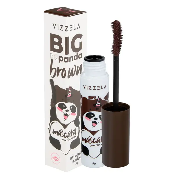 Máscara para Cílios BIG No Panda BROWN Vizzela 5g