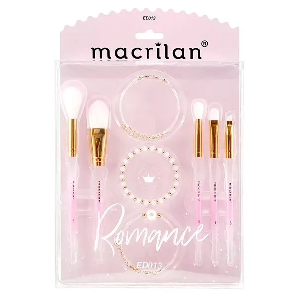 Kit de Pincéis Romance Macrilan