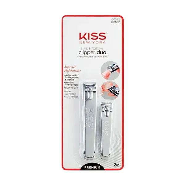 Cortador de Unhas Duo Mãos e Pés Kiss New York