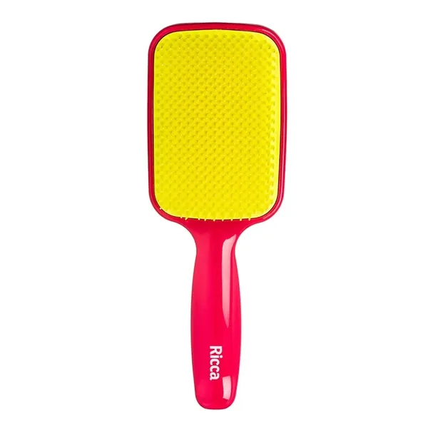 Escova Ricca Raquete Flex Pink Ricca