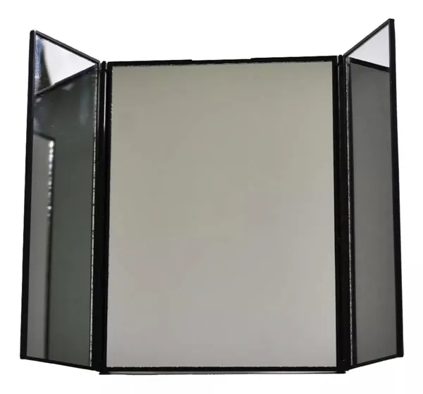 Black Fold Mirror Suporte Mesa Klass Vough