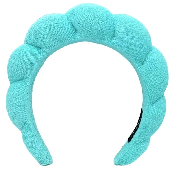 Tiara Nuvem MENTA Almofadada para Maquiagem