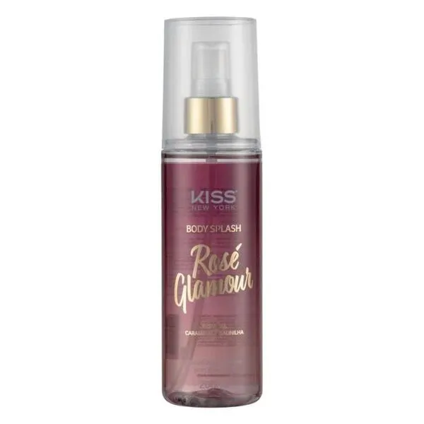 Body Splash Rosé Glamour Kiss New York 200ml