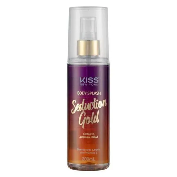 Body Splash Seduction Gold Kiss New York 200ml