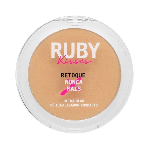 Pó Finalizador Compacto Ultra Blur Retoque Nunca Mais Medium Rk By Kiss