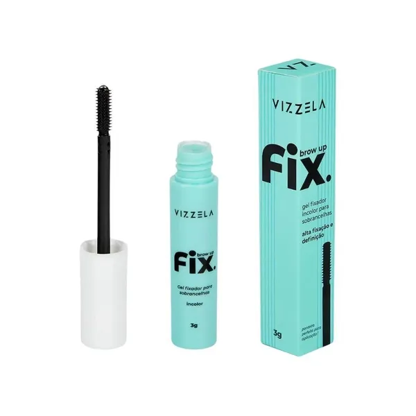 Brow Up Fix Gel Fixador para Sobrancelhas Vizzela