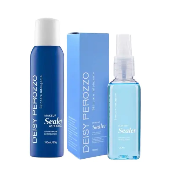Kit Sealer Makeup Tradicional 120ml + Aerosol Deisy Perozzo 150 ml | 2 produtos
