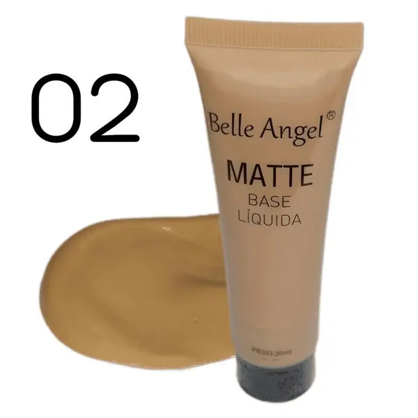 Base Liquida Matte 02 Belle Angel