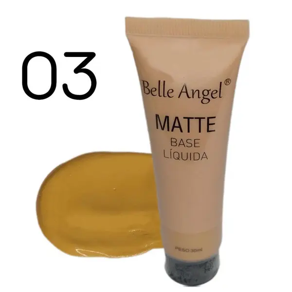 Base Liquida Matte 03 Belle Angel