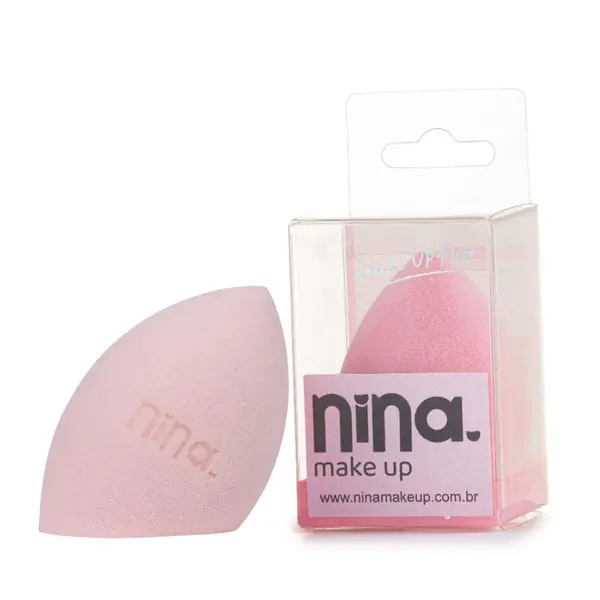 Esponja Beauty Blender Rosa Nina Makeup
