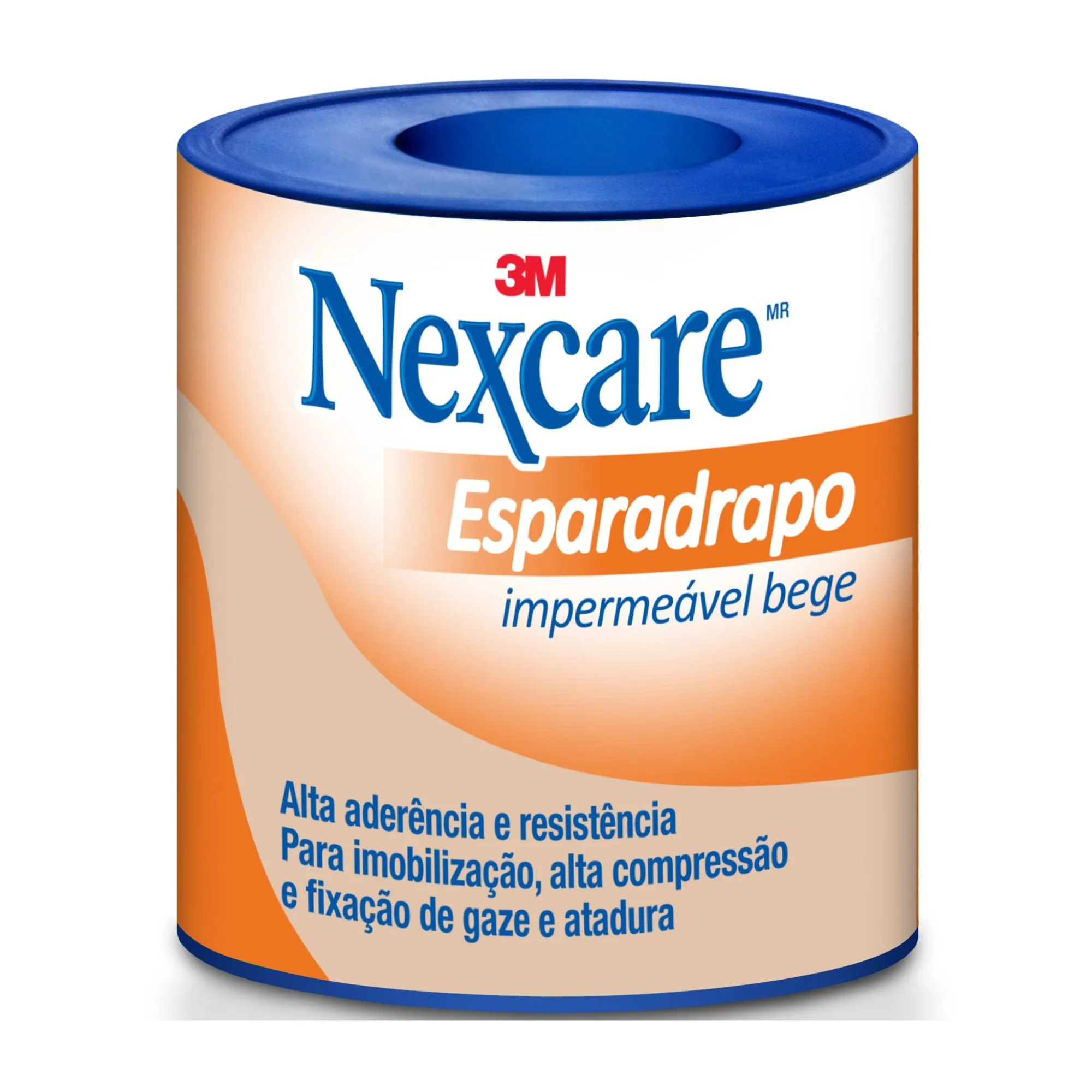 Esparadrapo Impermeável Nexcare Bege 50mmx3m
