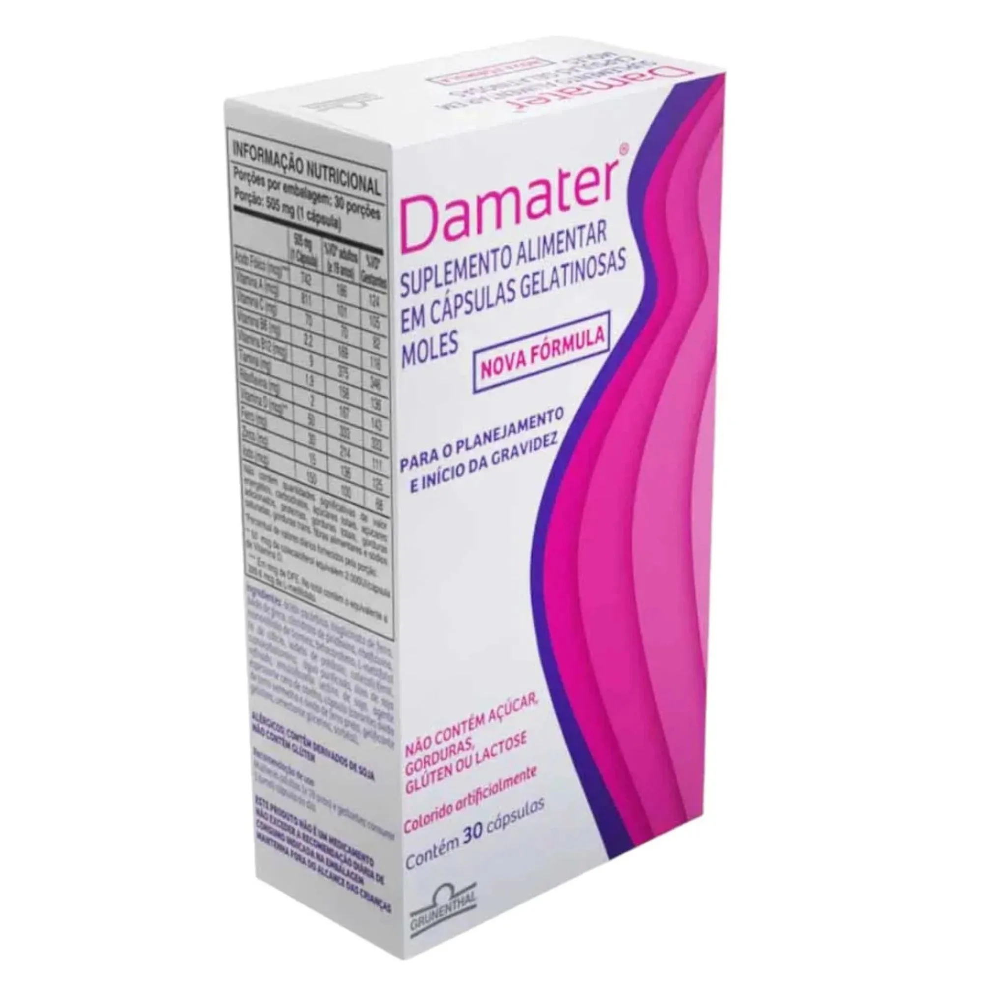 Damater 30 Cápsulas