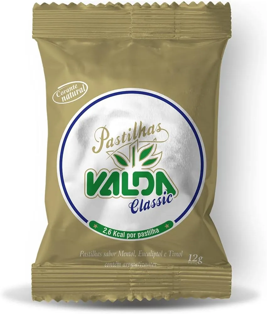 Pastilhas Valda Classic 12g