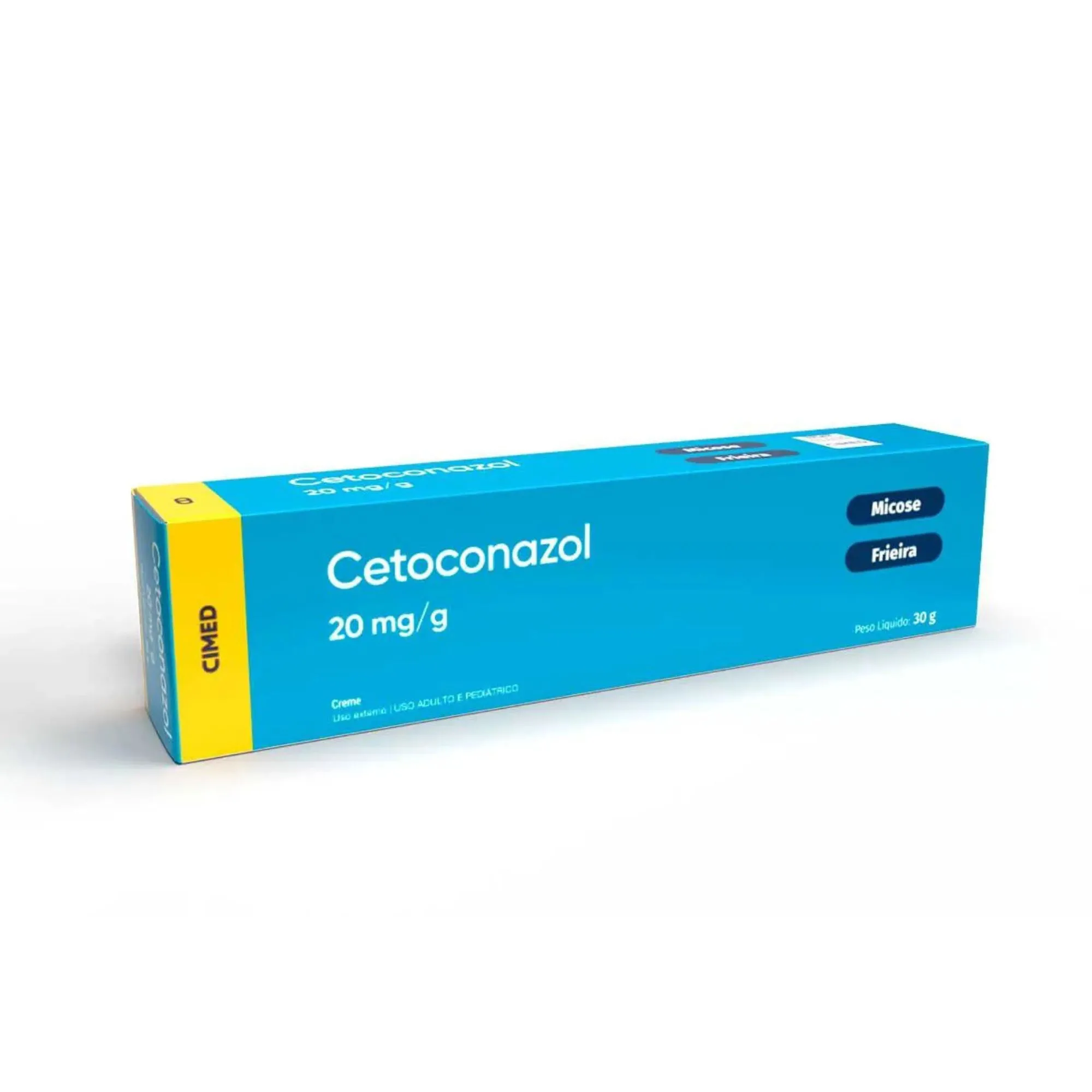 Cetoconazol 20mg/g Cimed Creme Dermatológico 30g