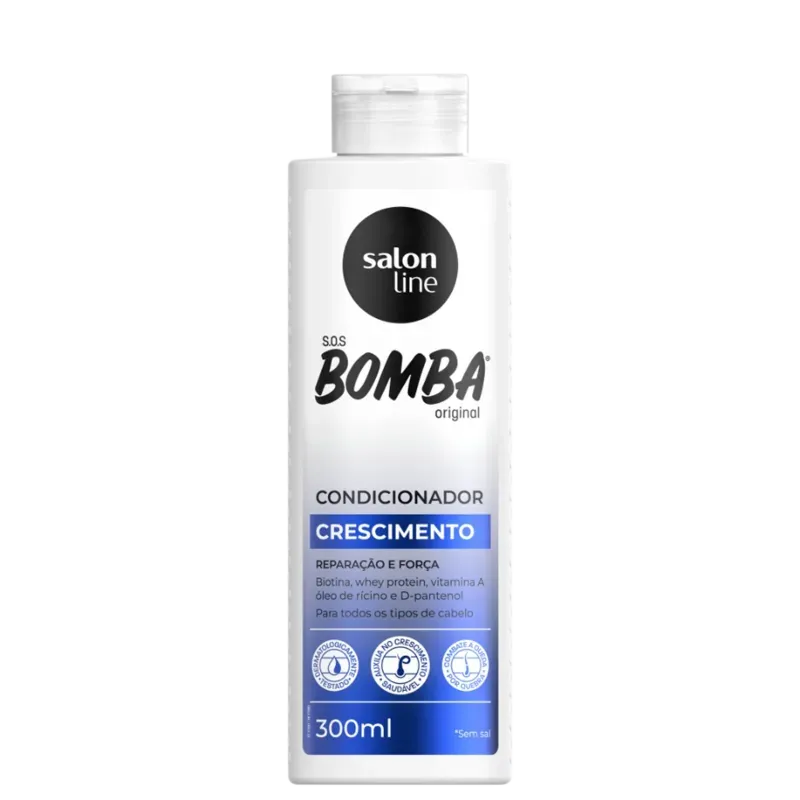 Condicionador Salon Line S.O.S Bomba De Vitaminas Mega Hidratação 300ml