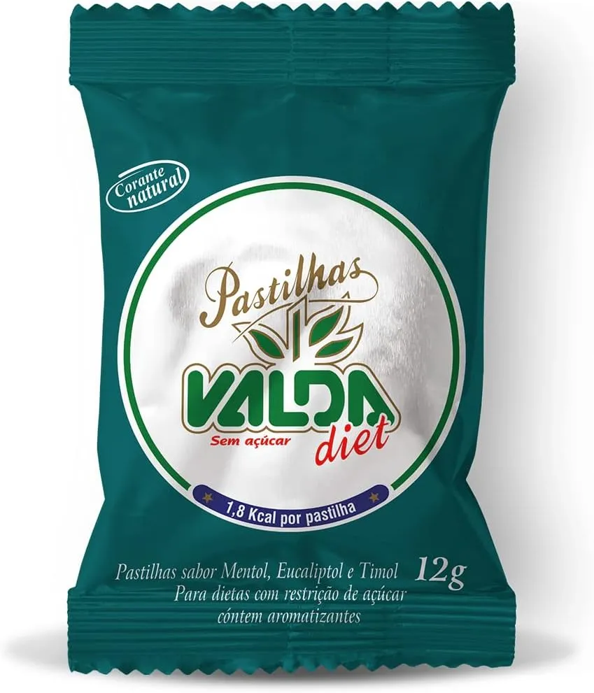 Pastilha Valda Diet 12g