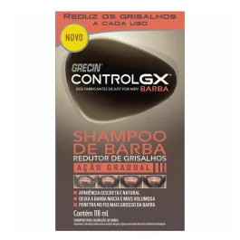 Shampoo de Barba Grecin ControlGX - Redutor de Grisalho 118ml
