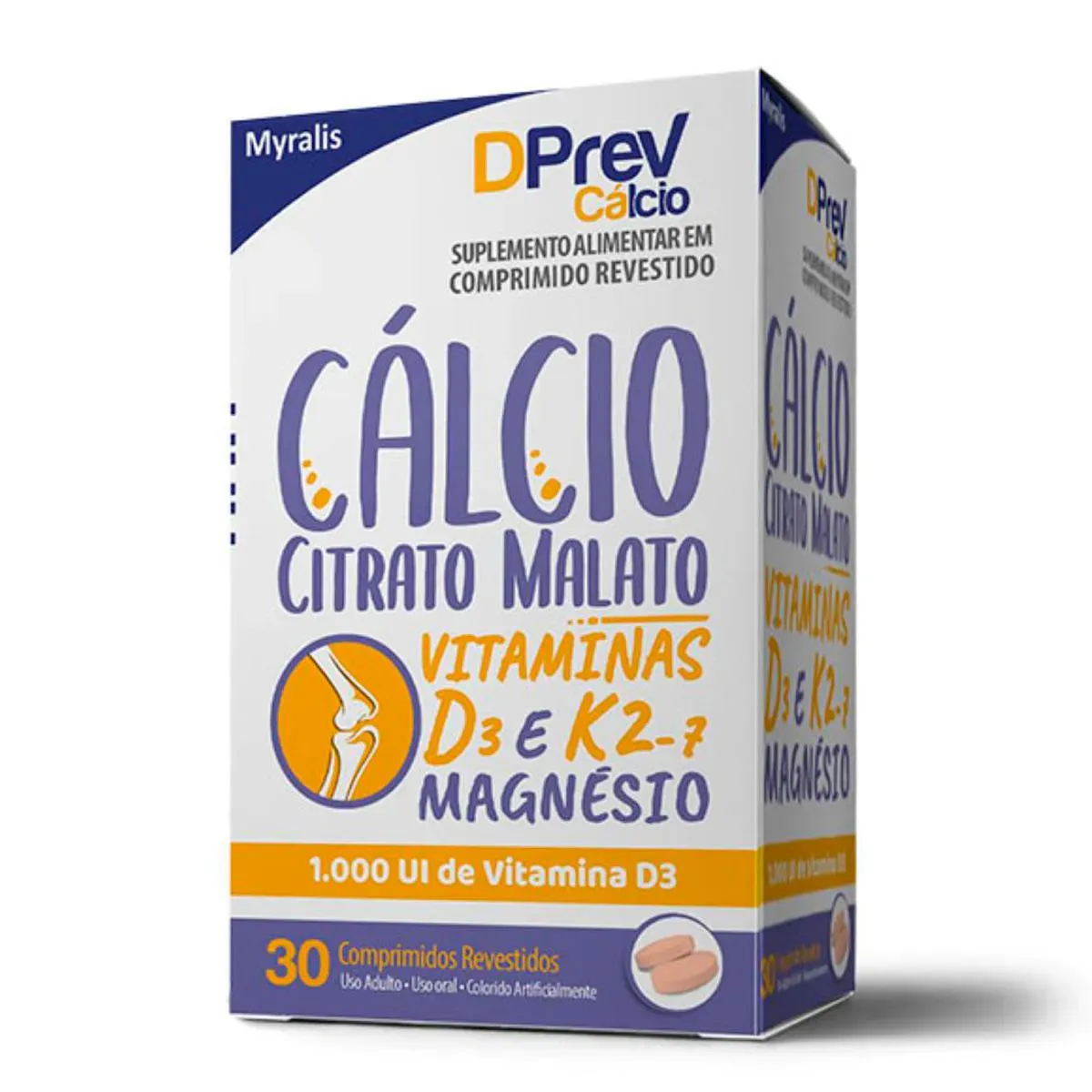 Cálcio Dprev Mdk 2000ui 30 Comprimidos