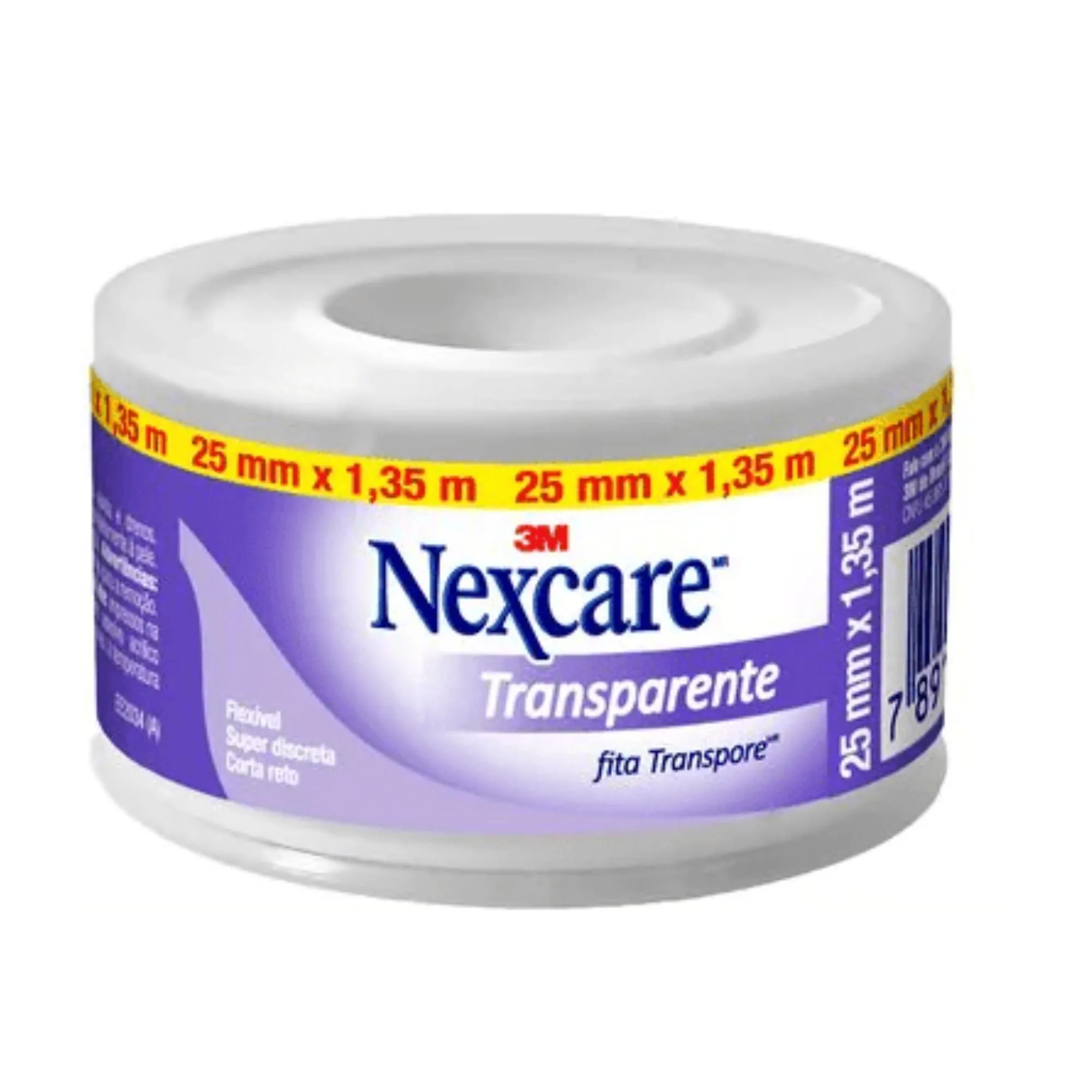 Esparadrapo Impermeável Transparente Nexcare 25mmx1,35m