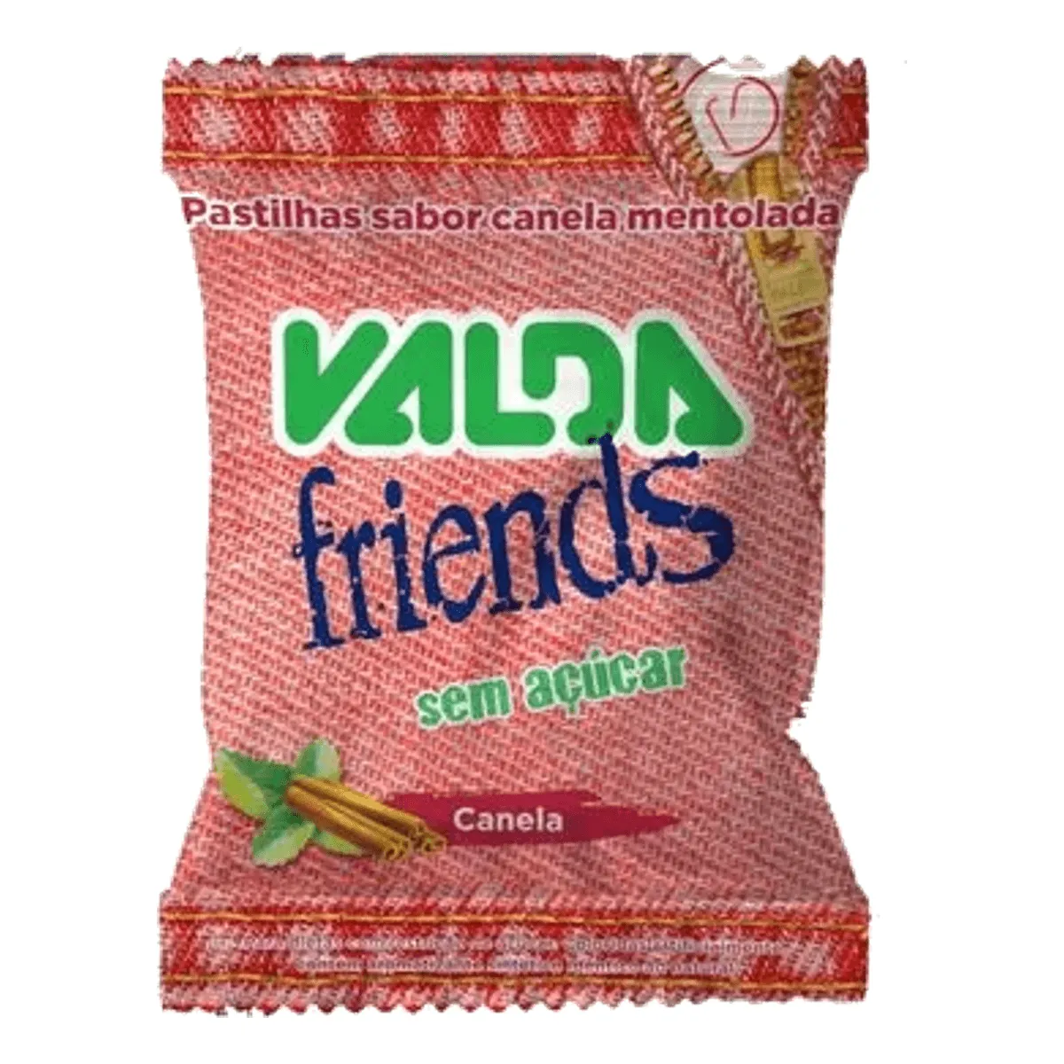 Pastilhas Valda Friends Canela Sem Açúcar 25g