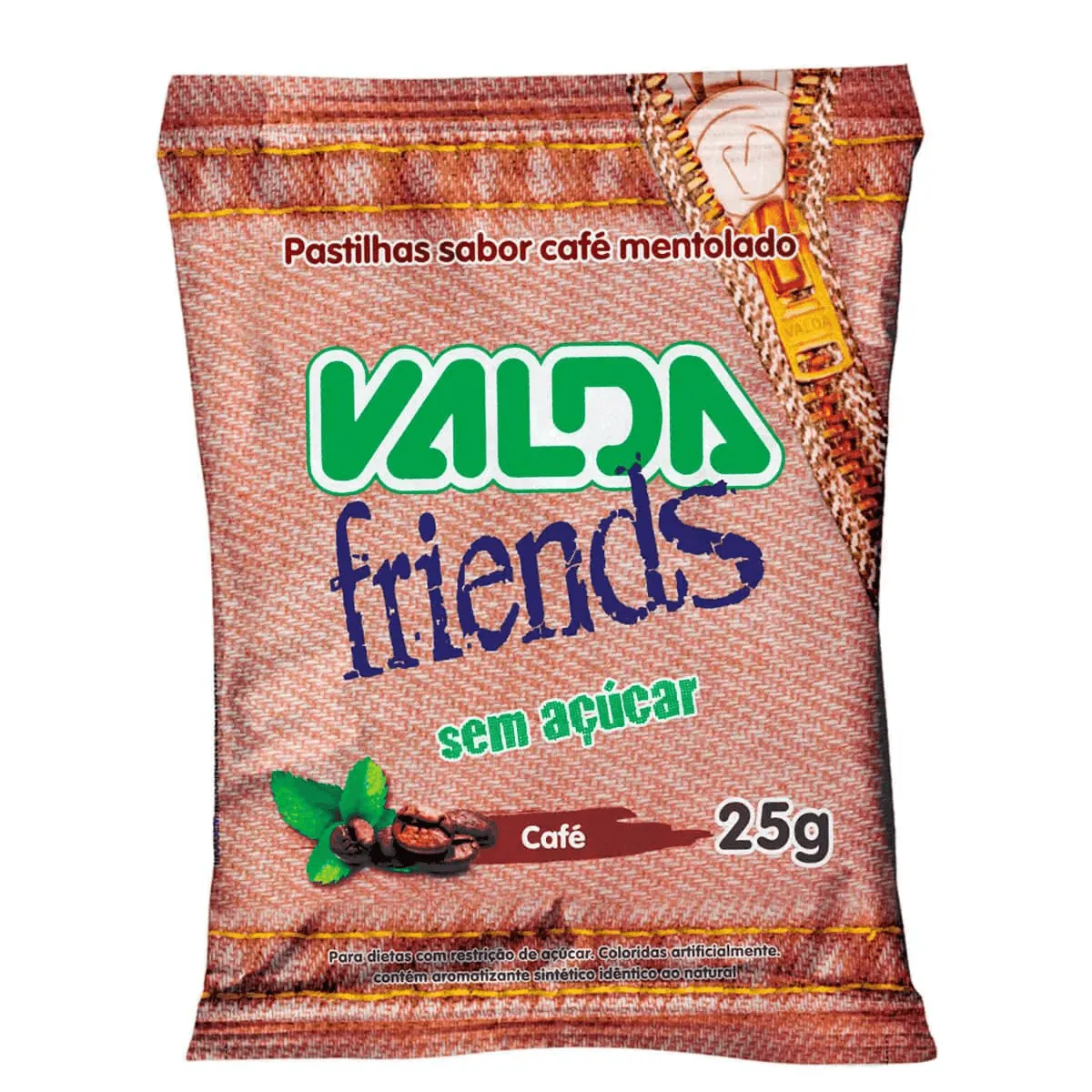 Pastilha Valda Friends Café Sem Açúcar 25g