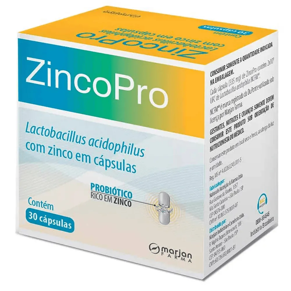 Zincopro 30 Cápsulas