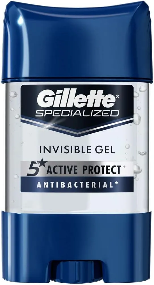 Desodorante Em Gel Gillette Specialized Antibacterial 82g