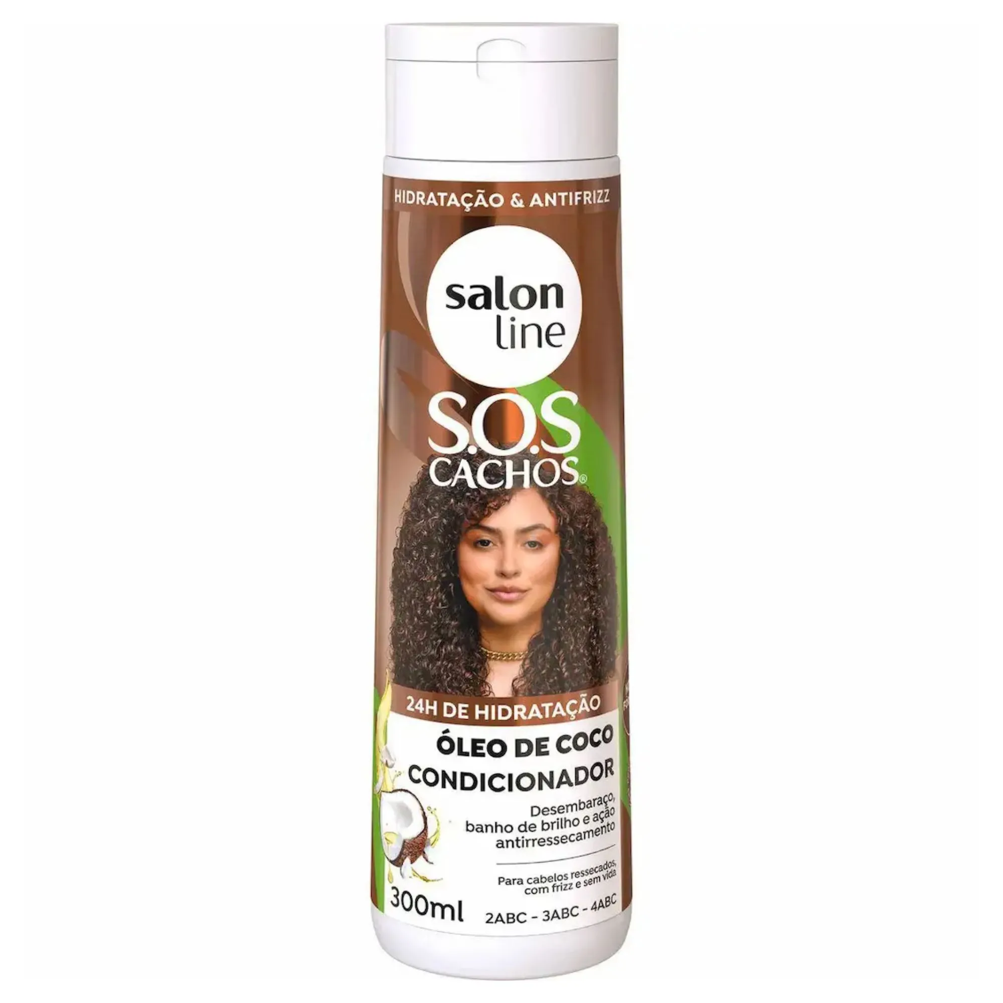 Condicionador Salon Line S.o.s. Cachos Óleo De Coco 300ml