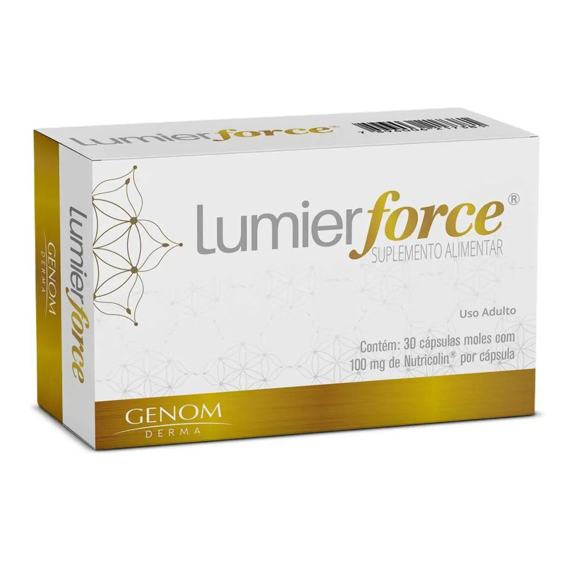 Suplemento Alimentar Lumier Force 30 Cápsulas