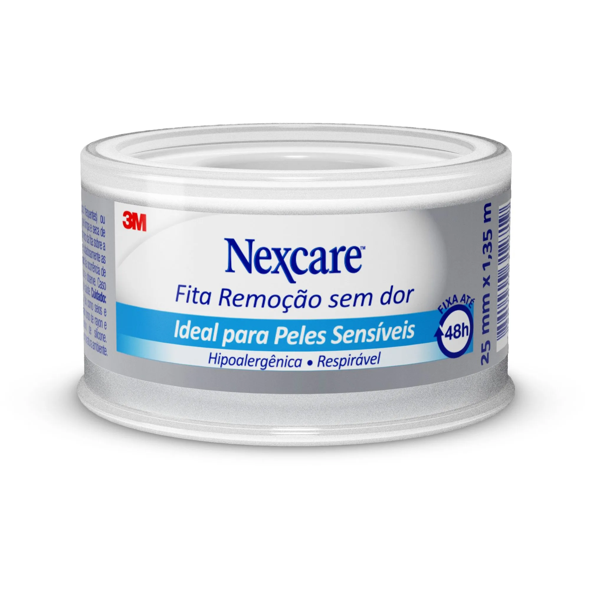 Fita Adesiva Nexcare Hipoalérgica 25mmx1,35m