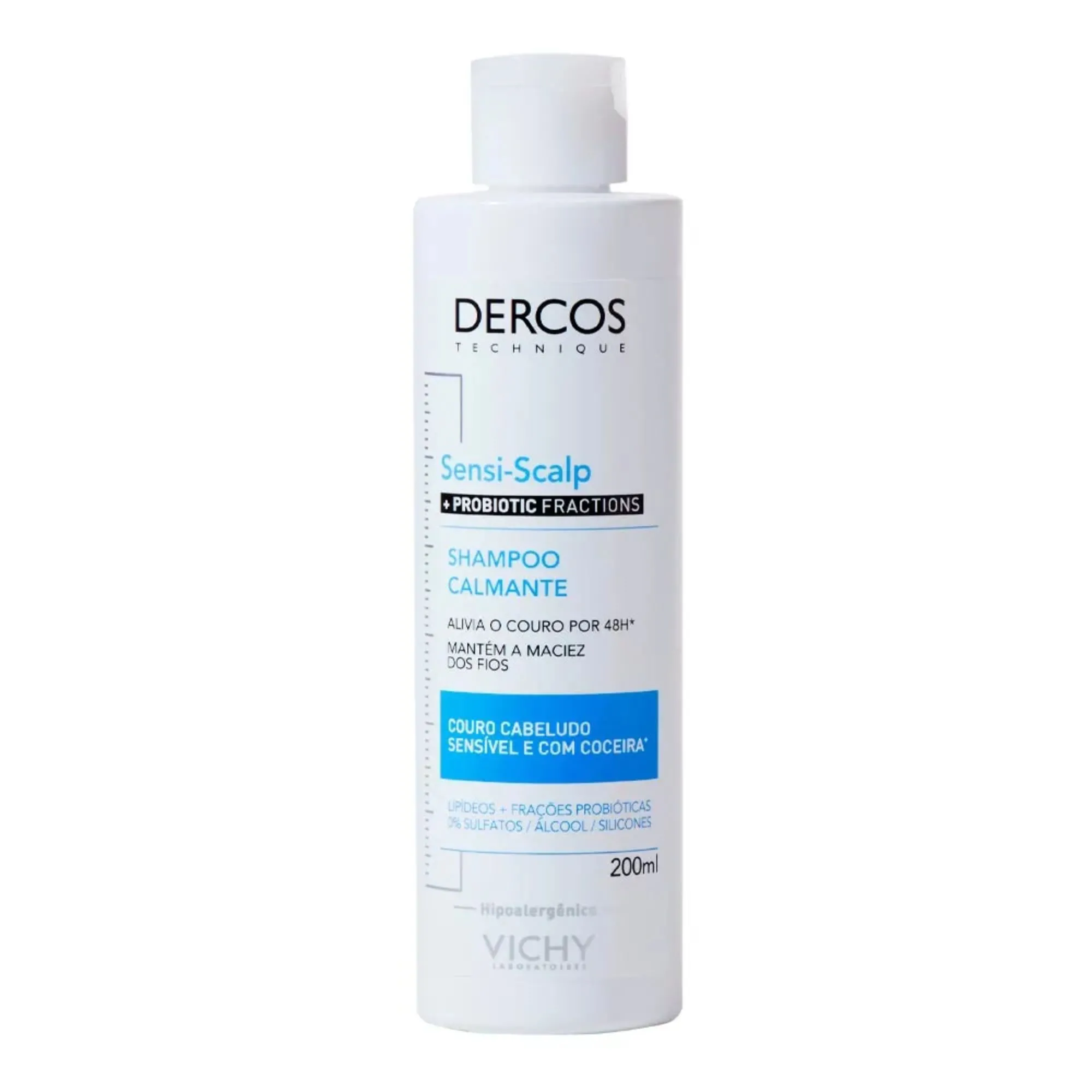 Shampoo Calmante Dercos Sensi Scalp Vichy 200ml
