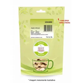 Chá Qualy Ervas Gengibre Moido 30g