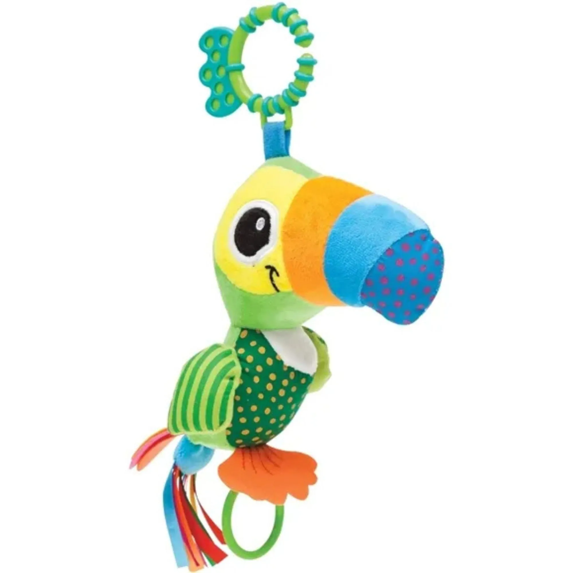 Chocalho Buba Tucano Zuzu Verde 1 Unidade