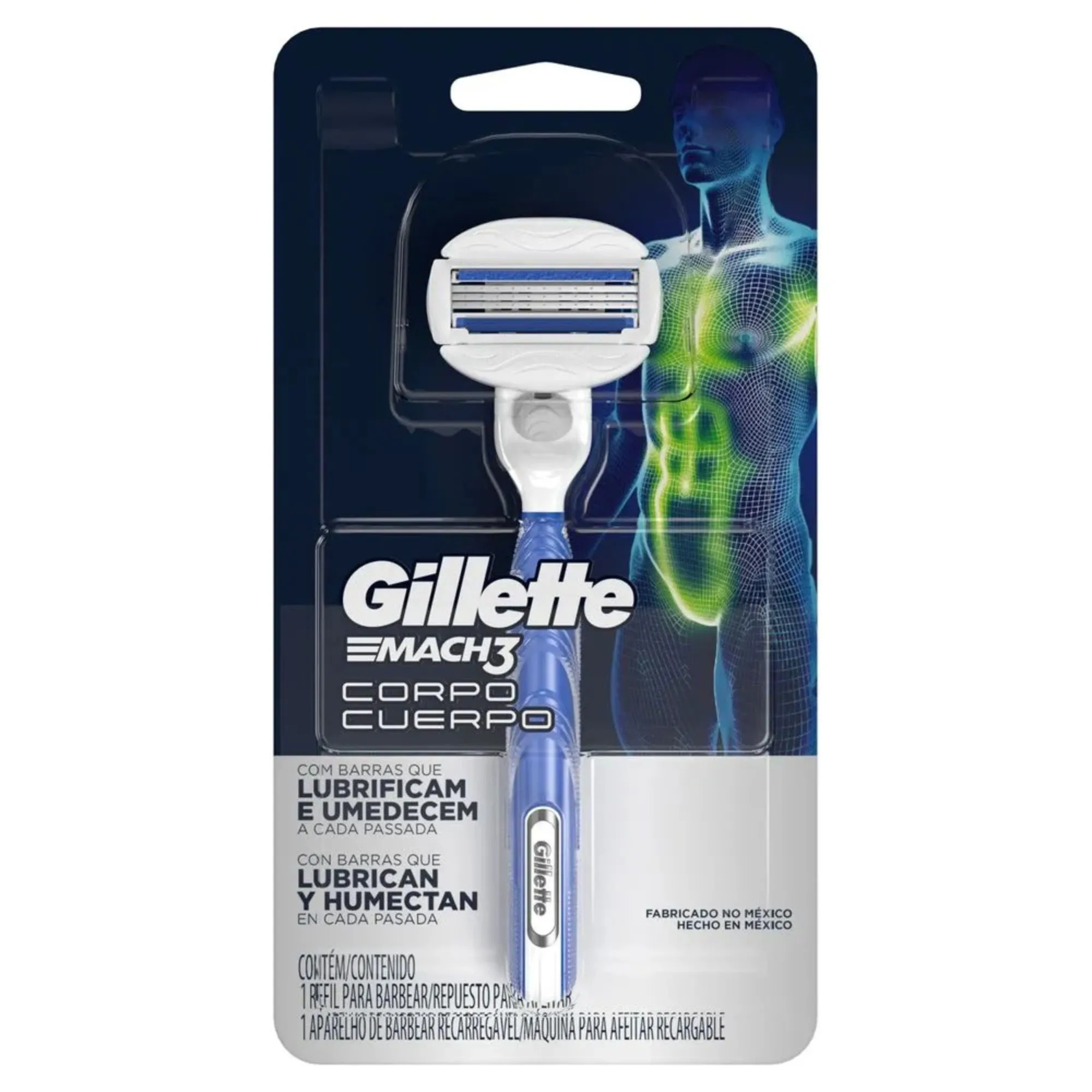 Aparelho Para Depilação Gillette Mach 3 Corpo 1 Unidade
