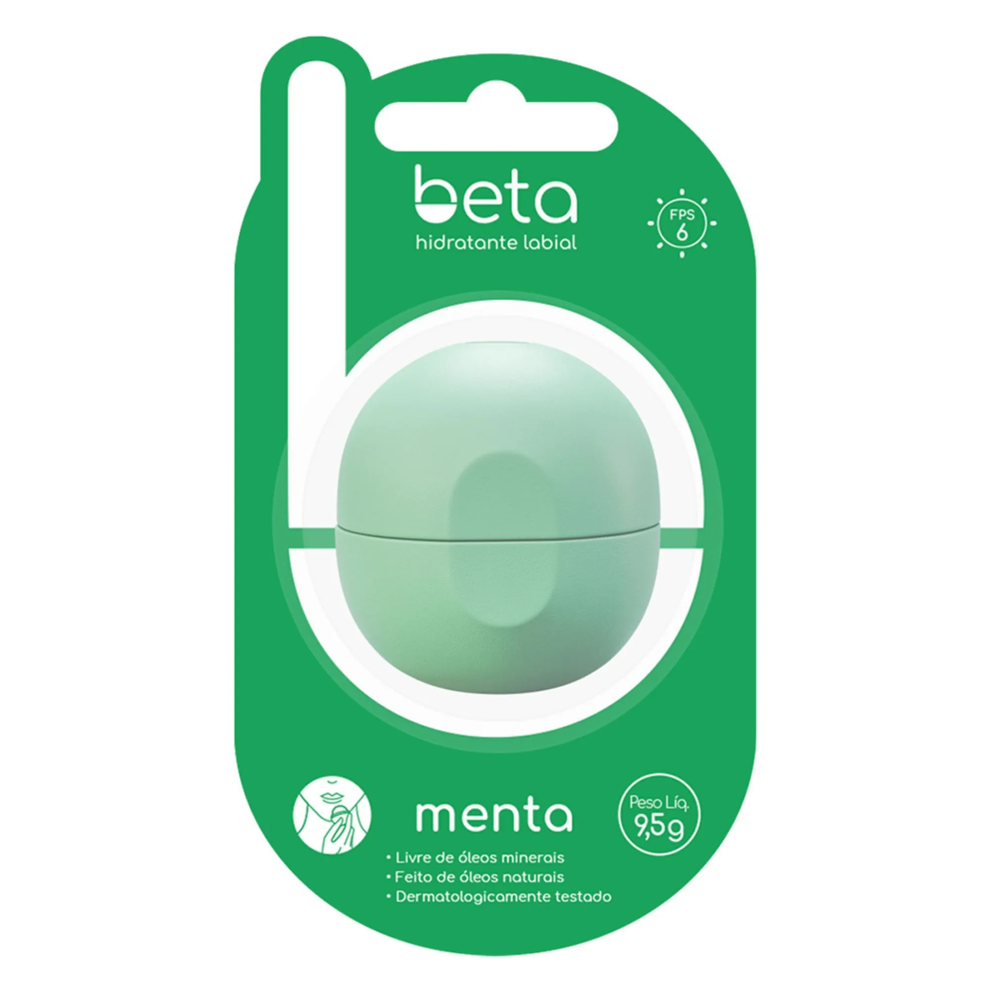 Hidratante Labial Beta Menta 9,5g