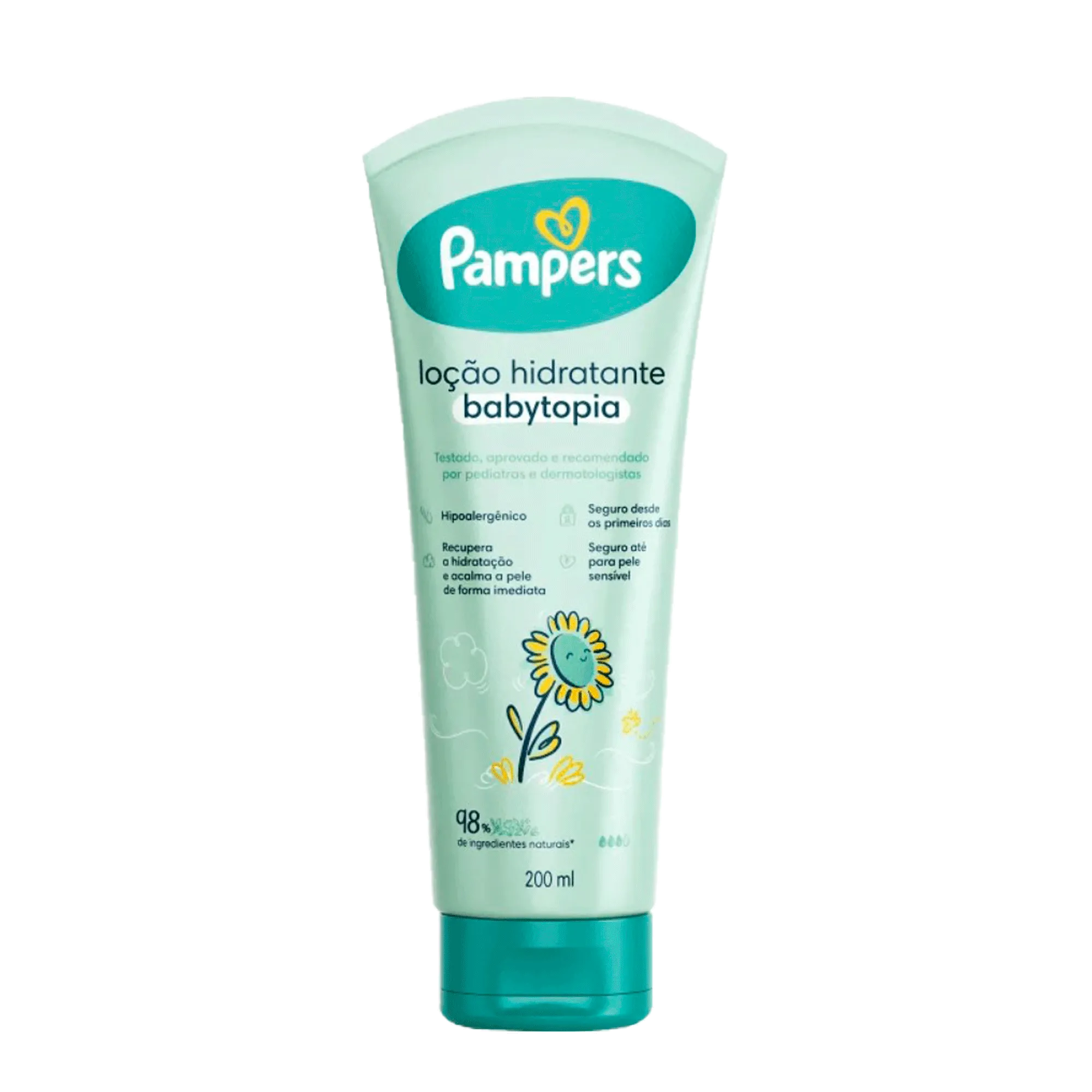 Loção Hidratante Babytopia Pampers 200ml