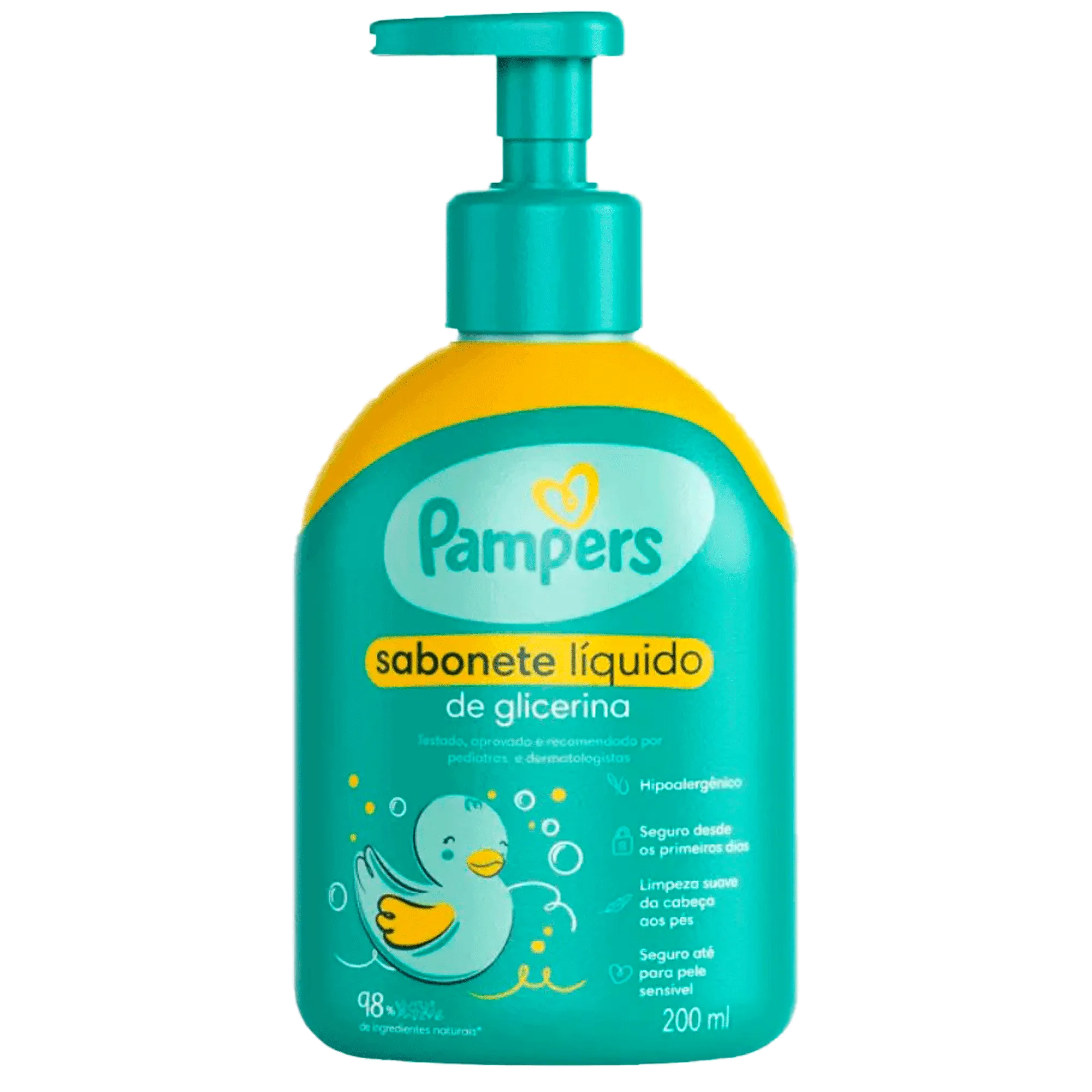 Sabonete Líquido De Glicerina Pampers 200ml