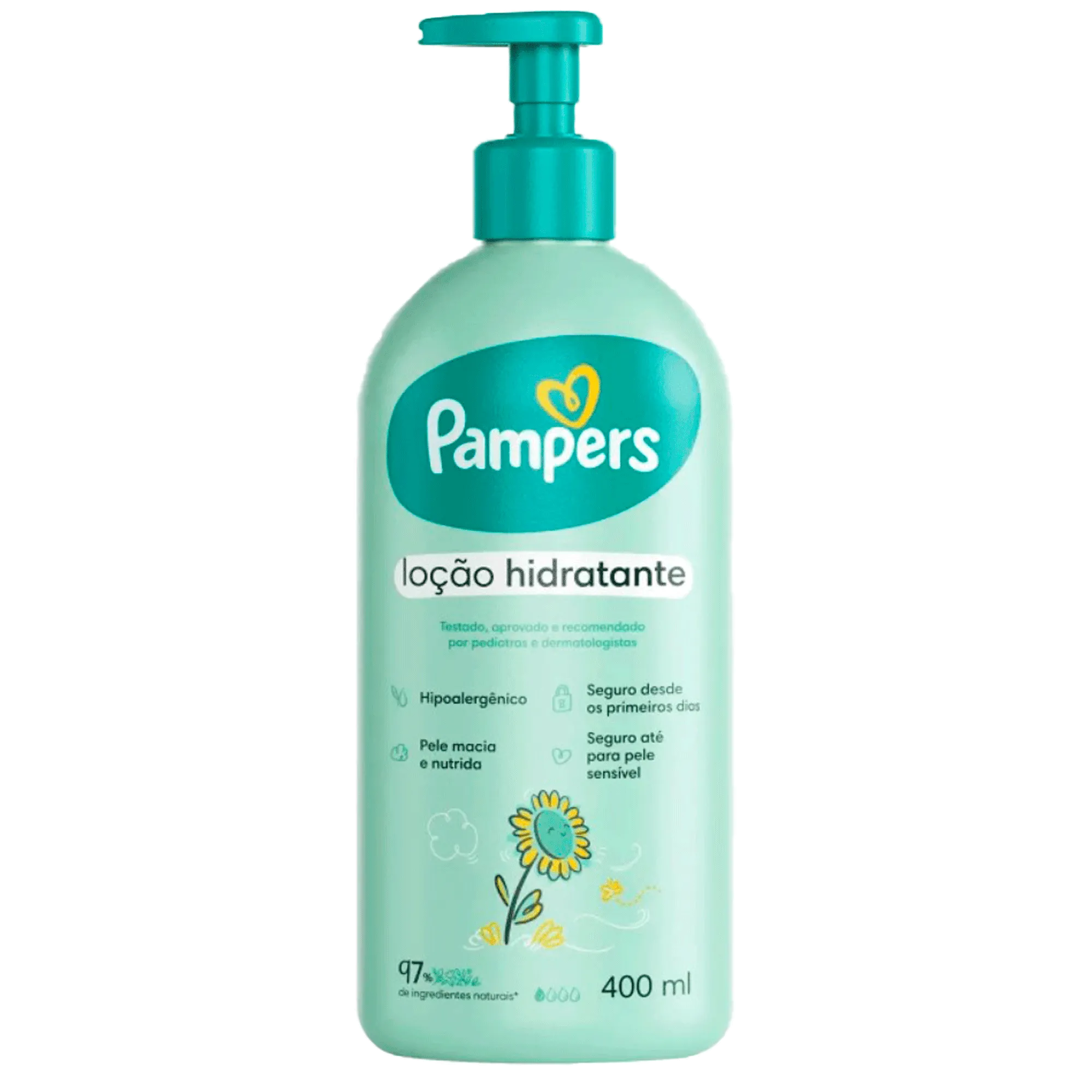 Loção Hidratante Pampers Girassol 400ml