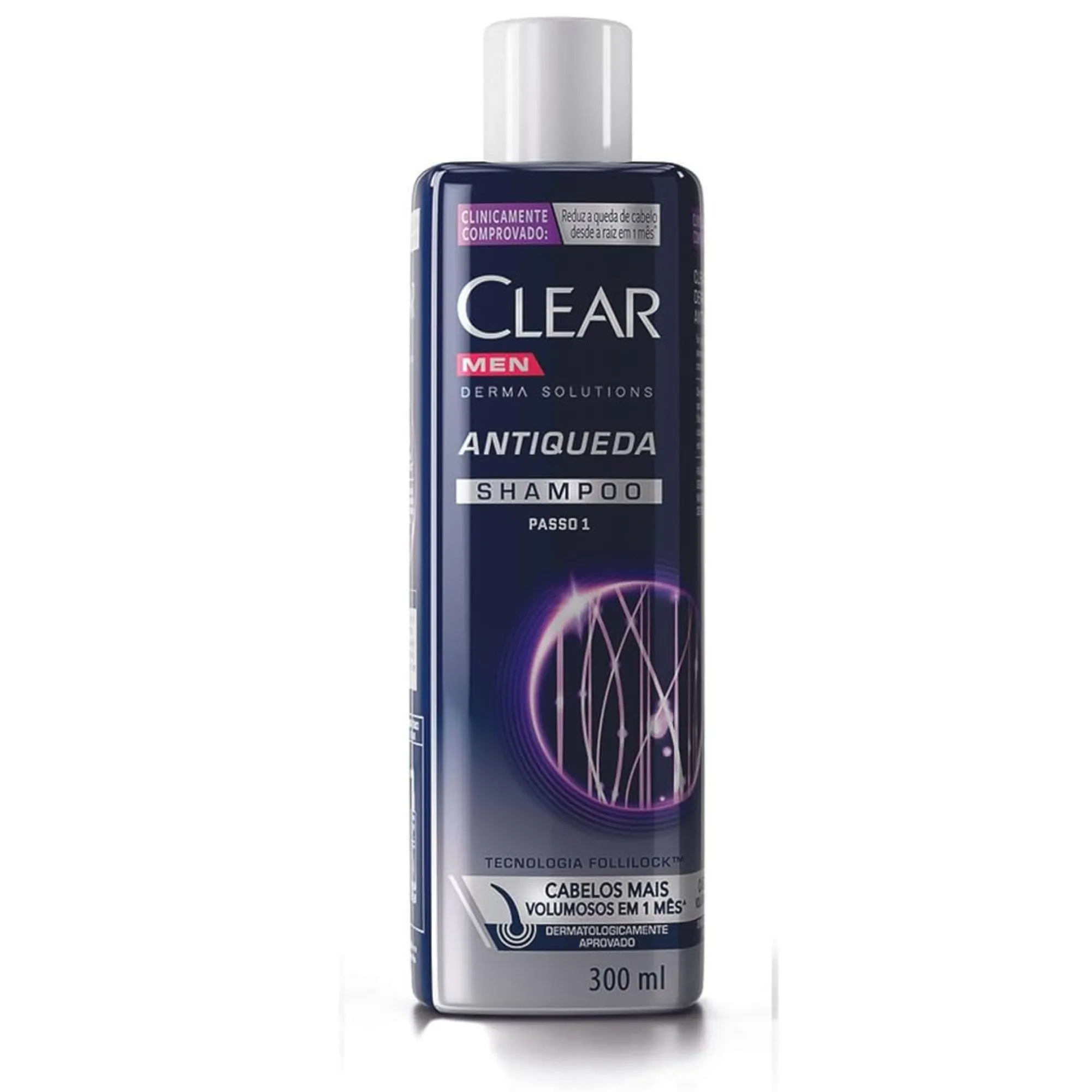 Shampoo Clear Men Antiqueda 300ml