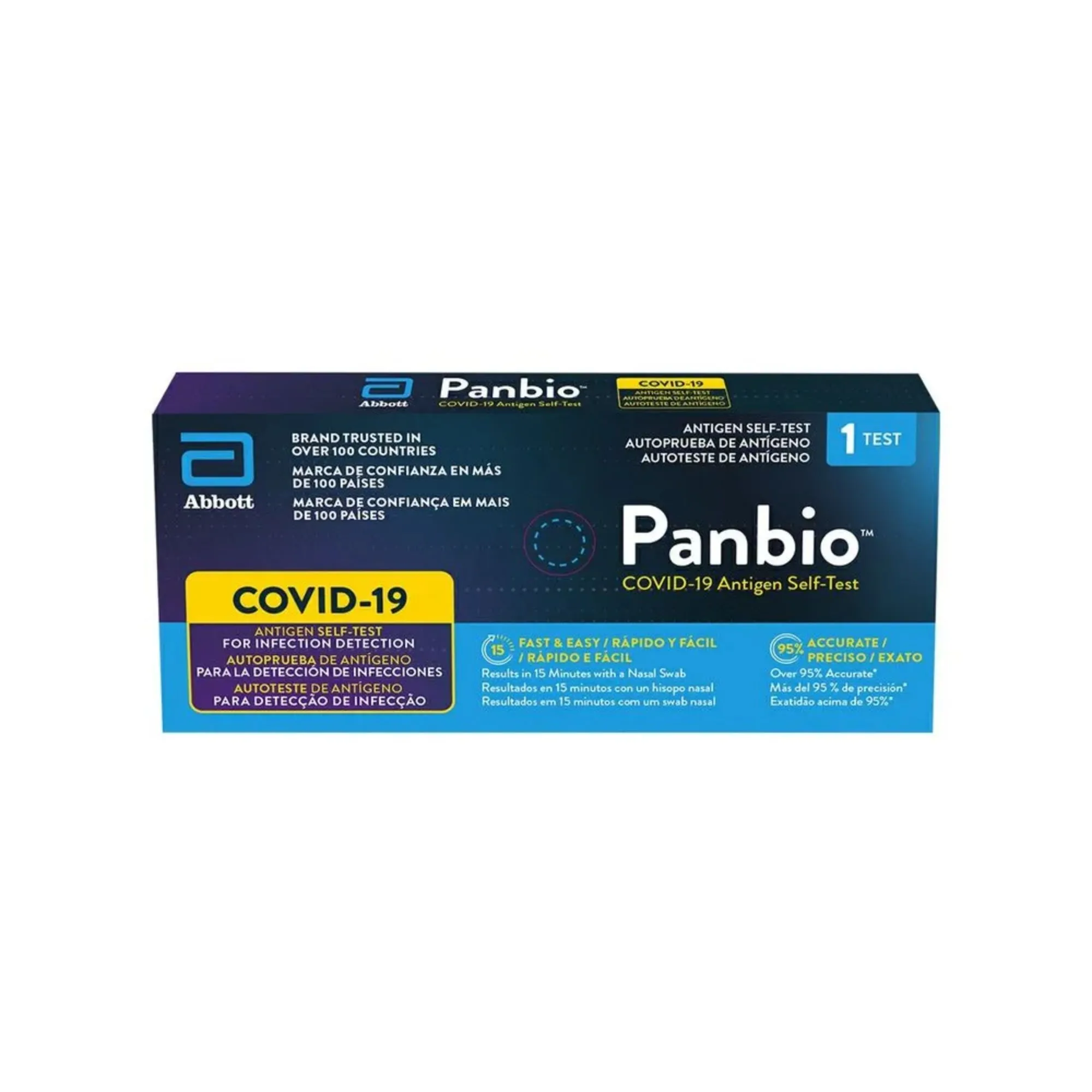 Autoteste Covid-19 Ag Abbott Panbio Unidade
