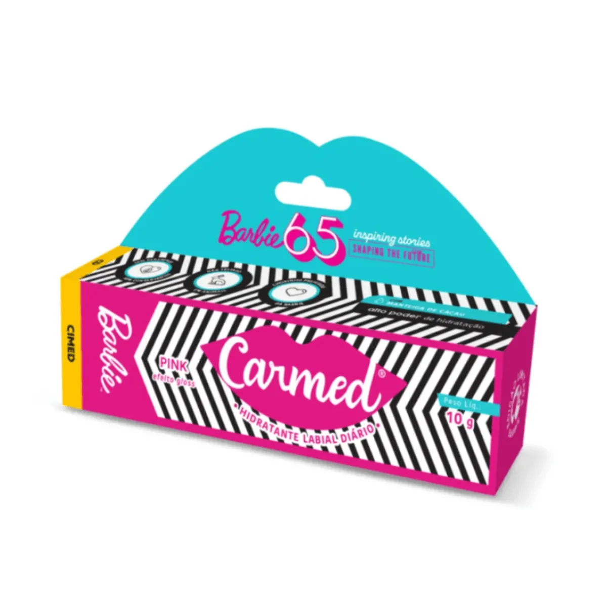 Carmed Labial Pomada Barbie Pink 10g